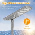 Remote Control Light Road Bridge Engineering Ip65 Waterproof 60w 80w Outdoor All in One Solar Led Street Light