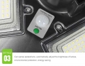 Factory Hot Sales Ufo Integrated Outdoor Powered Lamp Solar Garden Lights Factory Wholesale