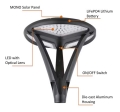 New Arrival Wholesale Price Outdoor Waterproof LED Solar Garden Lights for Lawn Patio Yard Walkway