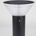 IP65 Waterproof Cast Aluminium Solar Bollard Garden Light 2 Years Warranty LED Source