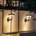 Aluminum Solar Wall Lights Garden Outdoor Waterproof Compound Fence LED Lamp for Home