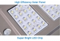 ABS Industrial Solar Outdoor Streetlight IP65 Waterproof 20W 40W 60W All in One Integrated Solar Lights Roads White SMD 6000K