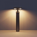 Ik10 Outdoor Waterproof LED Solar Lamp Driveway Path Lighting Square Garden Solar Pillar Lamp