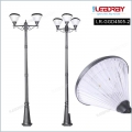 Outdoor Pole Waterproof Decorative Landscape Post High Lumen Modern Solar Light Garden Light