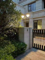 Outdoor Pole Waterproof Decorative Landscape Post High Lumen Modern Solar Light Garden Light
