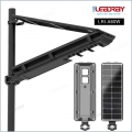 60w Durable High Efficient Pole Led Solar Street Light IP66 6500K Rader Sensor Solar Street Light