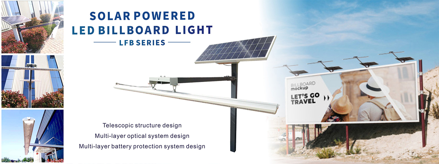 Integrated Solar Billboard Light Design