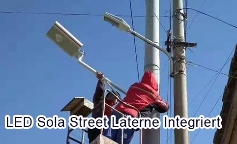 LEADRAY in Einer LED Sola Street Laterne Integriert 8W 15WATT