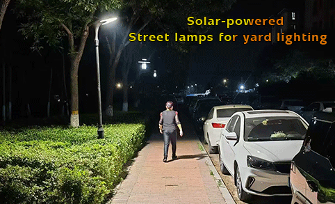 Lamp Lighting Design for Courtyard 38W