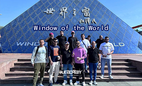 Window of the World Shenzhen, China, Saudi clients visiting tourist attractions together